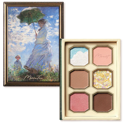 MilleFee Monet's Painting Eyeshadow Palette 04 Parasol Woman 6g