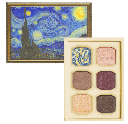 MilleFee Van Gogh's Painting Eyeshadow Palette 08 The Starry Night 6g