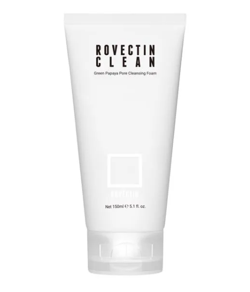 Rovectin Green Papaya Pore Cleansing Foam 150ml