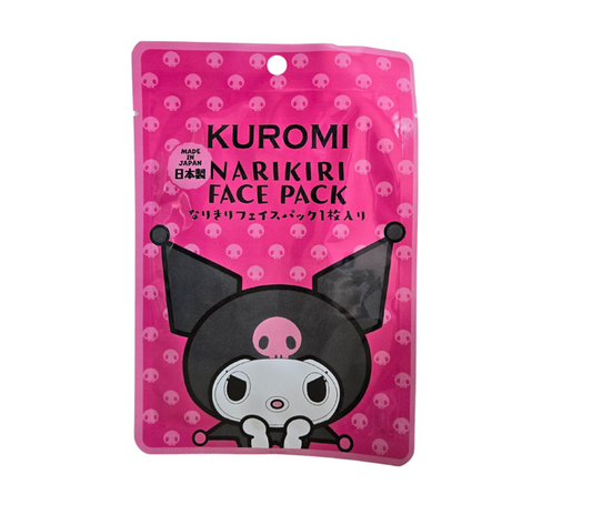 ASUNAROSYA Sanrio Narikiri Face Pack - Kuromi